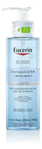 Gel De Limpieza Eucerin Facial Dermatoclean Hyaluron 200ml