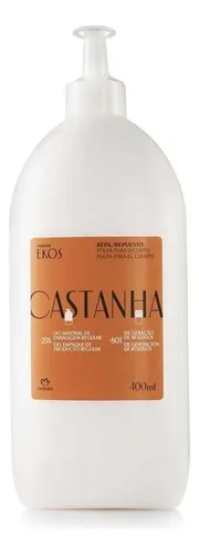 Repuesto De pulpa Hidratante Corporal Nutritiva Natura Ekos castaña En Crema X 400 Ml
