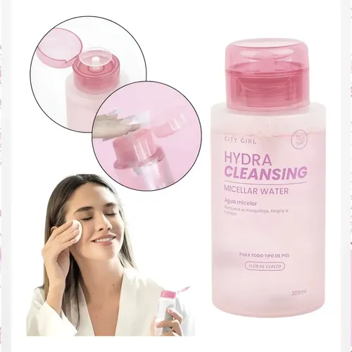 Agua Micelar Elimina Maquillaje Impurezas Limpieza 300ml
