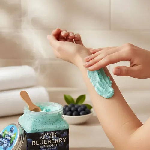 Crema Exfoliante Corporal Pote 500 Ml – Los Aromas Blueberry