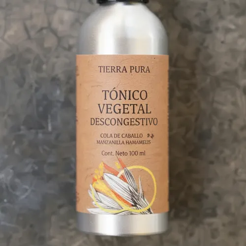 Tónico Facial Vegetal Ama Tierra Pura Reafirma Descongestivo