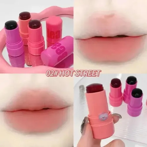 Rubor Blush Jelly Gelatina Gege Bear Rostro Labios Tono del maquillaje Tono 01