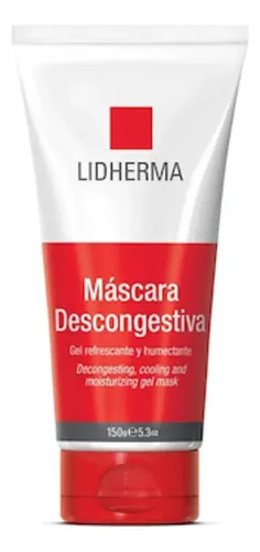 Mascara Descongestiva Refrescante Humectante Lidherma 150g Tipo de piel Todo tipo