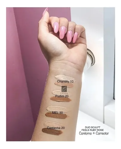 Corrector Y Contorno Duo Sculpt Feels Ruby Rose Original