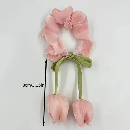 Accesorio Para El Pelo Con Forma De Tulipán Francés, 3 Unida 3pcs