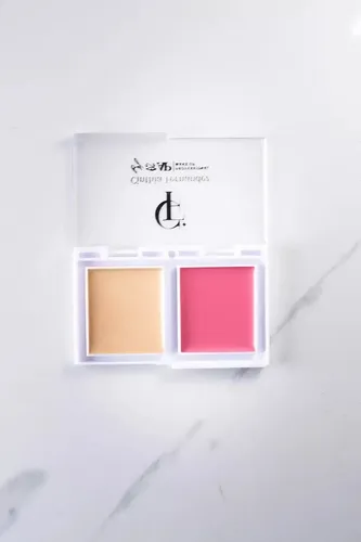 Set Paletas Dúo Cremosos Rubor Y Contorno By Cinthia Ap