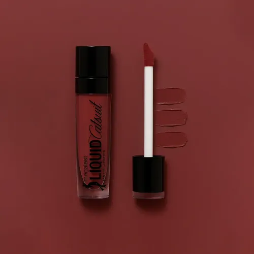 Labial Líquido Wet N Wild Megalast Catsuit Mate Bordó