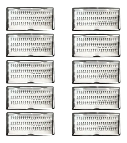 10 Pack Jessamy De 60 Grupitos Pestañas Postizas