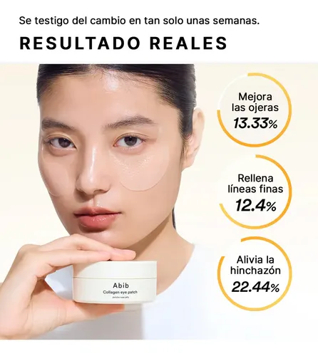 Abib Collagen Eye Patch Parches De Ojeras 90gr