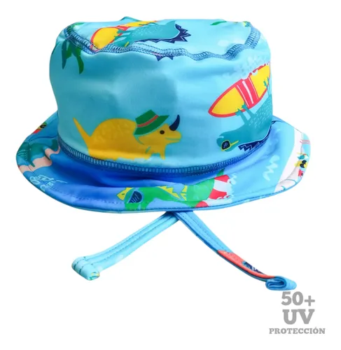 Gorro Infantil Tela Malla Bebe Niño Piluso Con Protección Uv