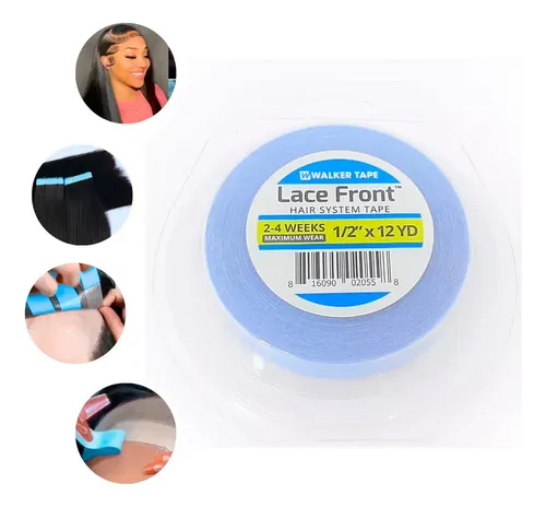 Cinta adhesiva Walker Tape con encaje frontal para el cabello, 11 metros x 1,3 cm