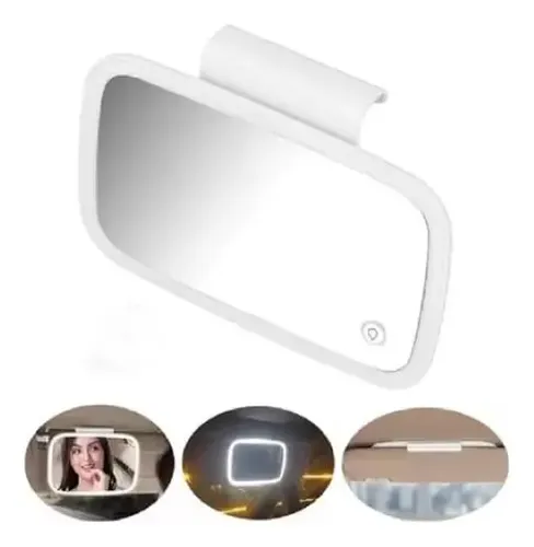 Espejo Extensible Para Auto Con Luz Usb