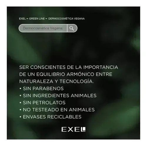 Crema Multireparadora Con Retinol Vegano Exel Geen Line