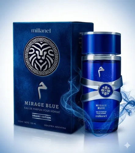 Perfume Millánel Mirage Blue Deluxe Edition Hombre X 100ml.