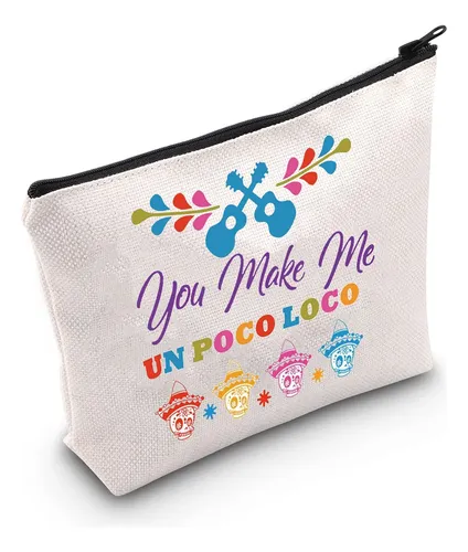 Bolsa De Maquillaje Cosmético Levlo Coco Miguel Un Poco Loco