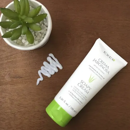 Crema Jabonosa Limpieza Uso Diario Piel Grasa Exel 100 Ml
