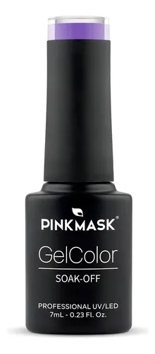 Pink Mask Gel Color Uv/led Semipermanente 7ml Color Majestic Purple 1733