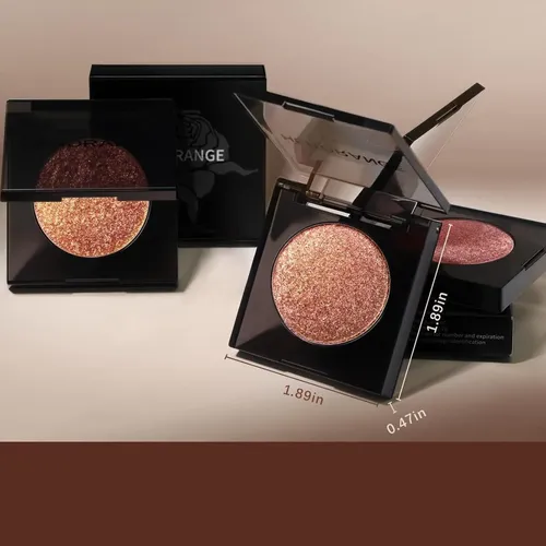 Paleta De Sombras Brillantes Metálicas Duochrome Marca X
