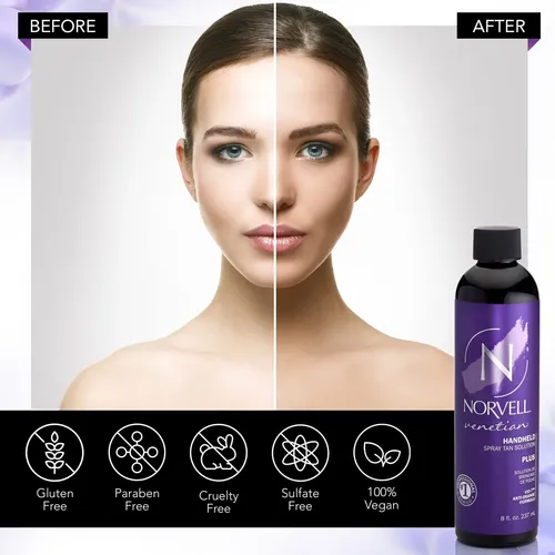 Solución Bronceadora Sin Sol Norvell Venetian Plus 246 Ml