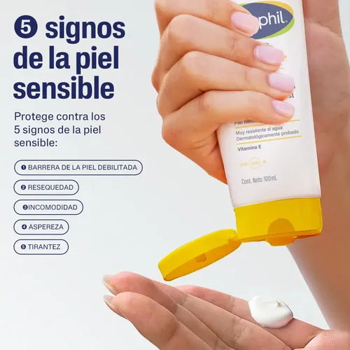 Cetaphil Sun FPS 50+ Protector Solar Gel Ligero Piel Sensible Mixta 100 ml