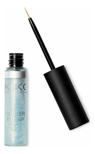 Delineador De Gel Con Purpurina Kiko Km01 Multicolor