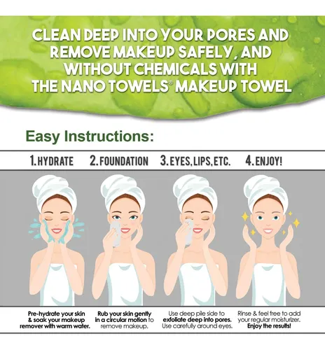 Makeup Remover Towel Life Miracle Nano Towel Grey