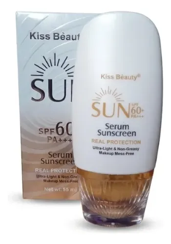 Protector Solar Facial Kiss Beauty Sun Serum Spf 60+ 55ml