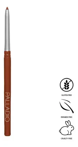 Delineador De Ojos Retráctil Waterproof X0.28gr Palladio Color Brownie
