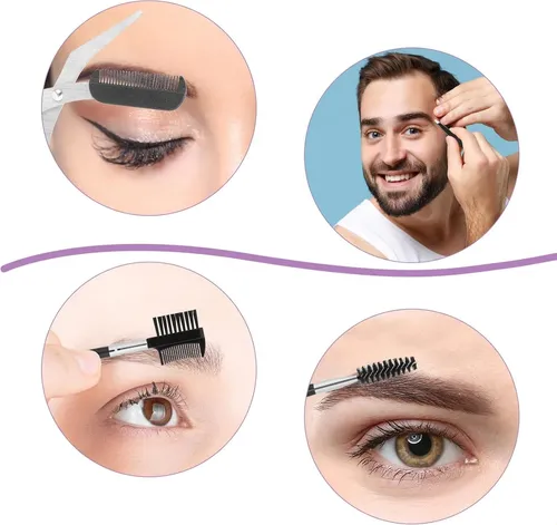 Kit Para Dar Forma A Las Cejas, Juego De 8 Piezas