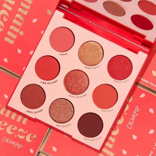 Sombra De Ojos Colourpop Main Squeeze Color Rojo