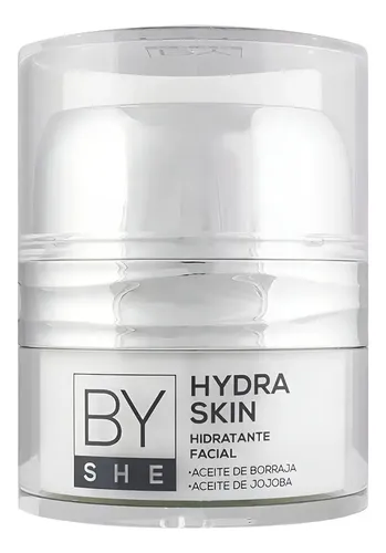 By She Hydra Skin Crema Hidratante Facial Pieles Secas 50g Tipo de piel Sensible