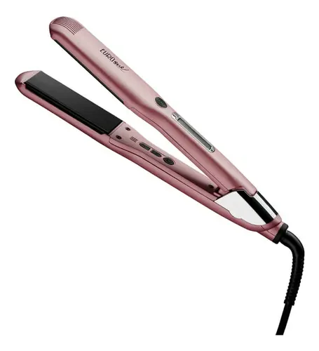 Eurostil Planchita De Pelo Ceramic Y Turmalina 230ºc Color Rosa