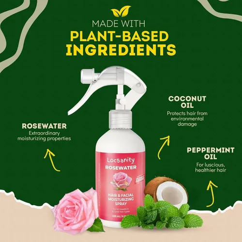 Spray Hidratante De Rosas Para Cabello Y Rostro Locsanity 8