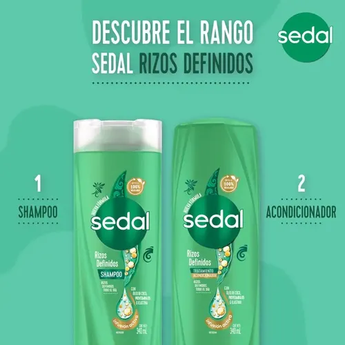 Sedal Shampoo Rizos Definidos 650ml