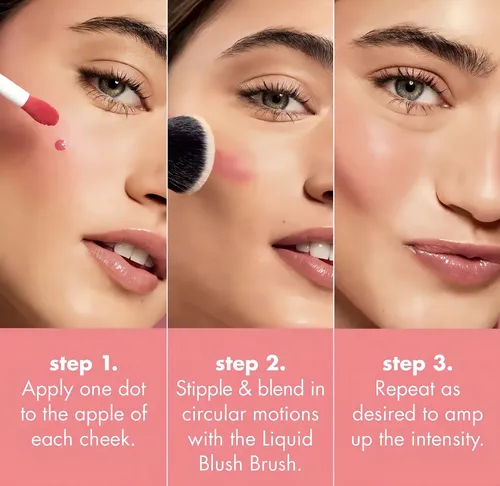 Rubor Liquido Elf Camo Liquid Blush Tono Pinky Promise