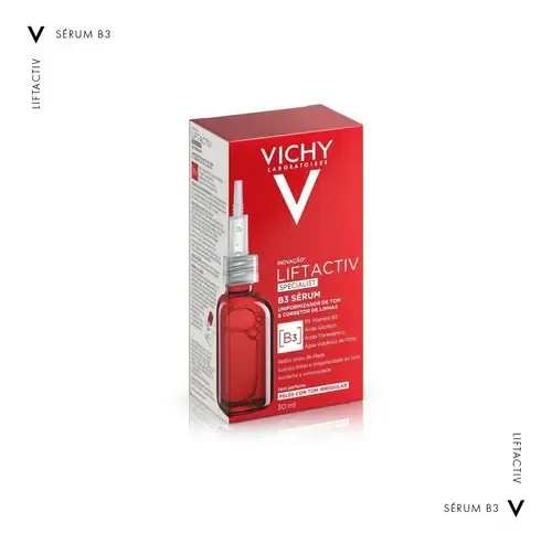 Sérum unificador antiarrugas Liftactiv B3 30 ml Vichy Tiempo de aplicación Día/noche Tipo de piel Todo tipo de piel