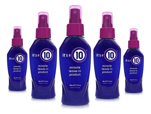 Its A 10 Miracle Leave-in 4 Oz Pack X5