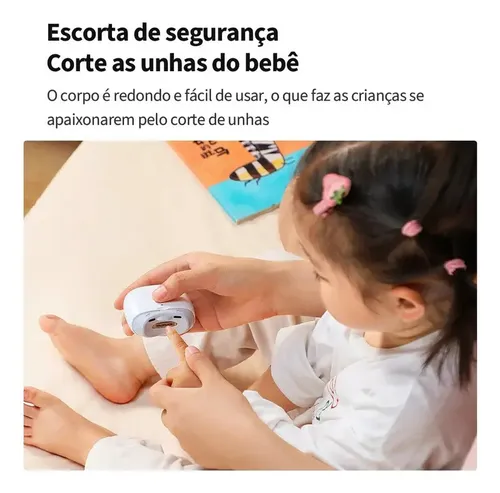 Cortaúñas Eléctrico Con Cortador Automático