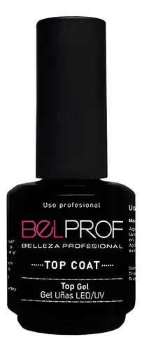 Esmalte Semipermanente Top Coat Uñas Color Led Uv Belprof