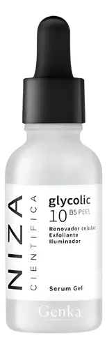 Sérum Niza Cientifica Ácido Glicólico 10% Exfoliante Nocturno 30mL