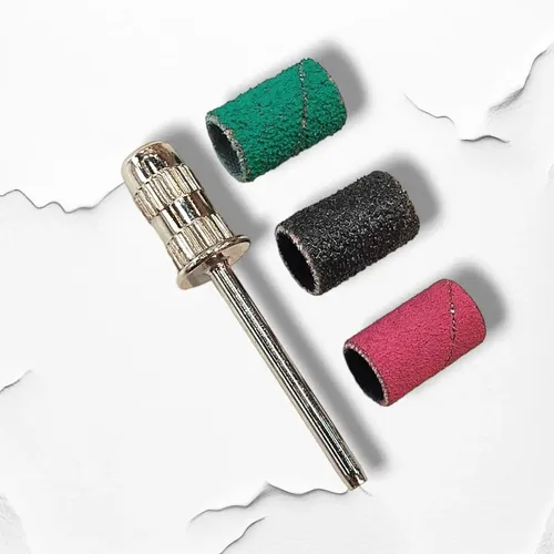 Lija De Uñas Para Torno Repuestos 3 Gramajes Caja X60u