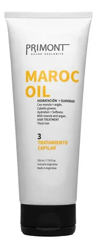 Kit X 6 Mascara Capilar Argan Maroc Oil Primont X220ml