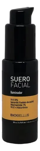 Suero Facial Iluminador Biobellus 30cc Momento de aplicación Día/Noche Tipo de piel Madura