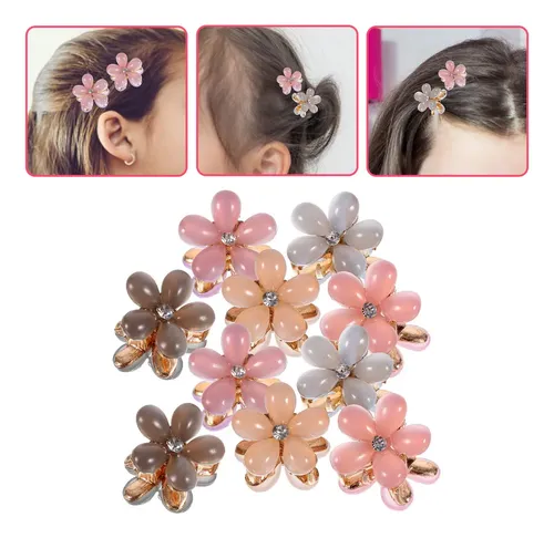 Lxx Accesorios For Cabello Corto Horquilla Flor Primavera