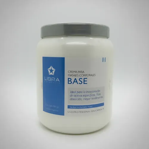 Crema Base Para Masajes Corporales X 980 Gr Libra