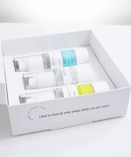 Skincare Rutina Facial Hidratante Kit Viaje Biobellus Full
