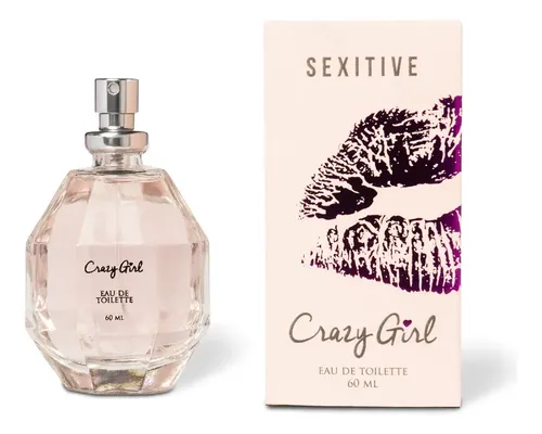 Perfume Crazy Girl Eau De Toilette Sexitive 60 mL Floral Feromonas