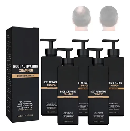 (nuevo) Spartan Shampoo 2024, 5 Botellas, Activador De