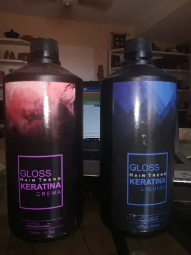 Combo Gloss X4 L Alisado, Botox,plastif, Keratina A Eleccion