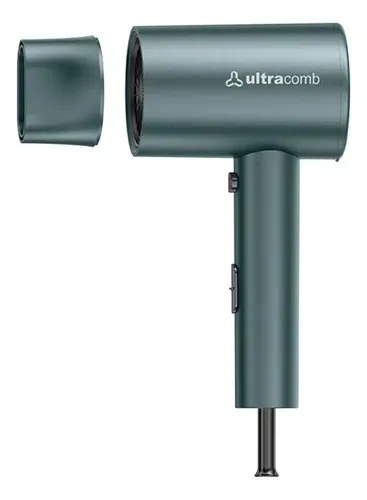 Secador De Pelo Ultracomb Sc-4663 Con Soporte Pared 2000w Verde